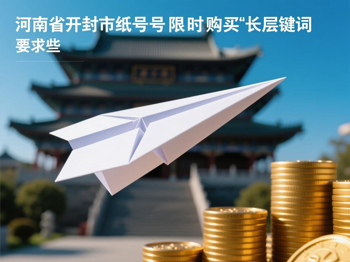 河南省开封市纸飞机账号限时购买的相关长尾关键词是那些