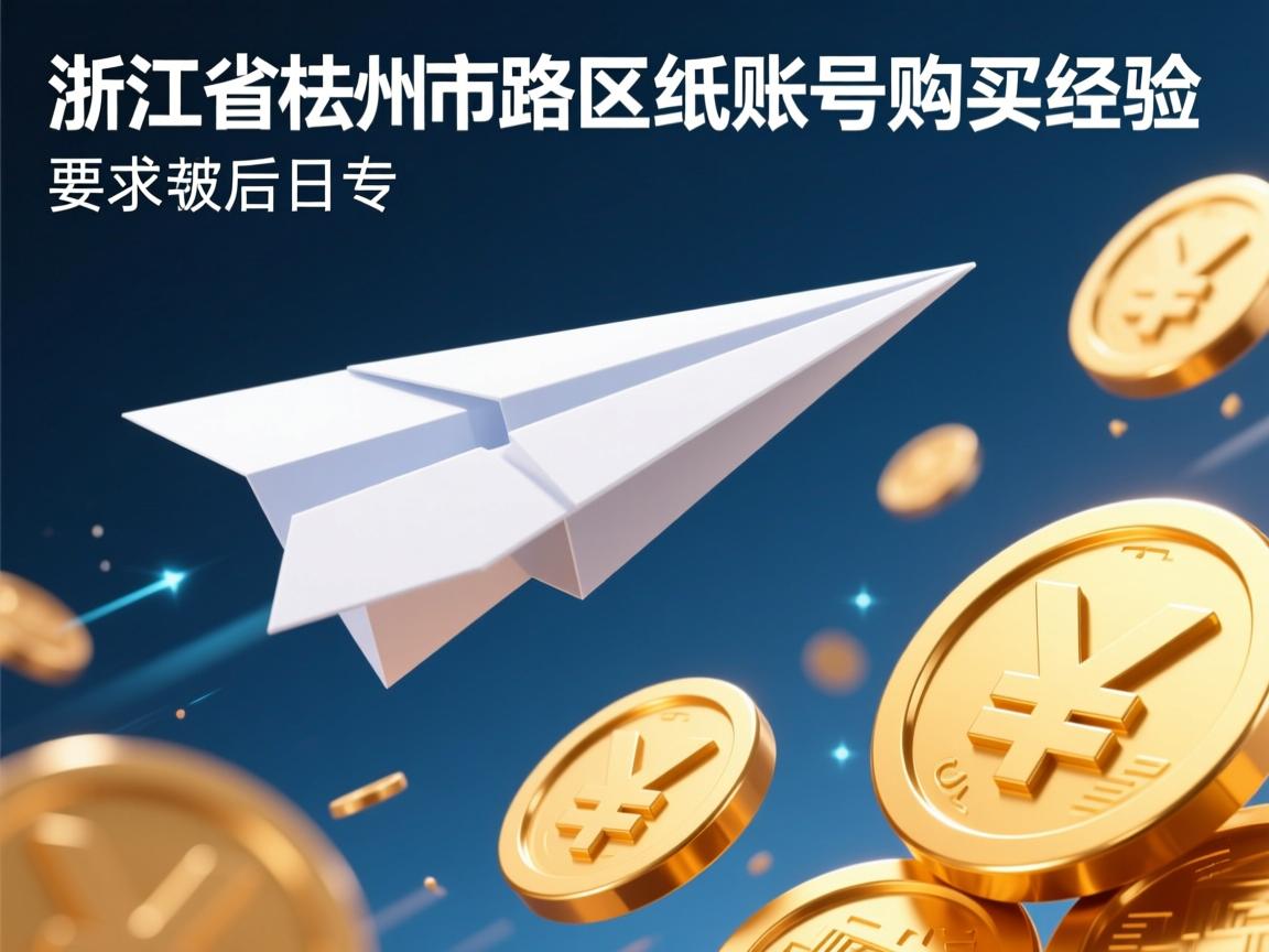浙江省台州市路桥区纸飞机账号购买经验