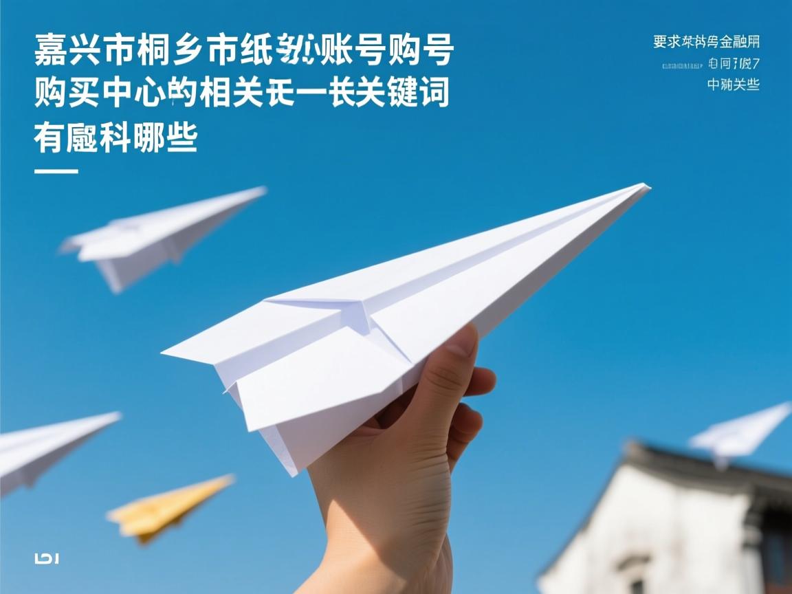 嘉兴市桐乡市纸飞机账号购买中心的相关长尾关键词有哪些
