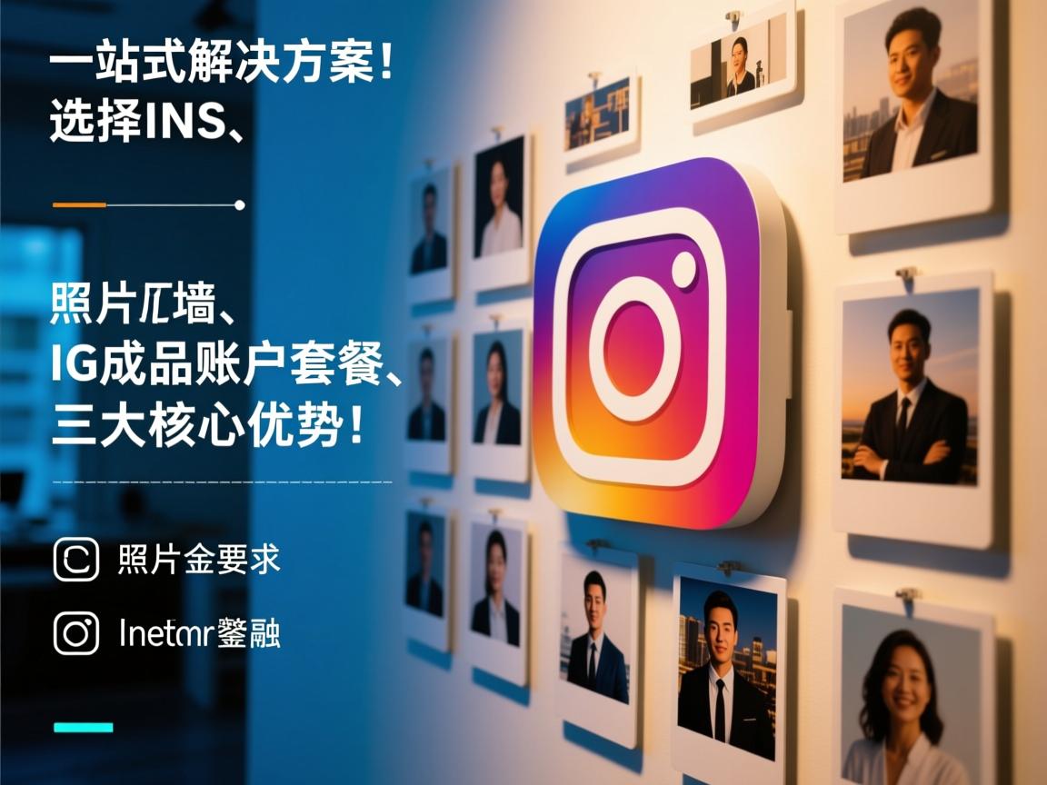 一站式解决方案!选择INS、照片墙、Instagram、IG成品账户套餐的三大核心优势