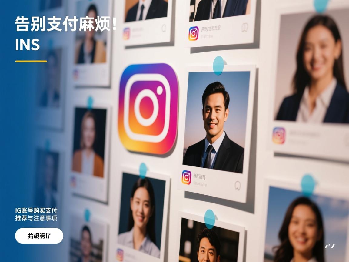 告别支付麻烦！INS、照片墙、‎Instagram、IG账号购买支付方式推荐与注意事项