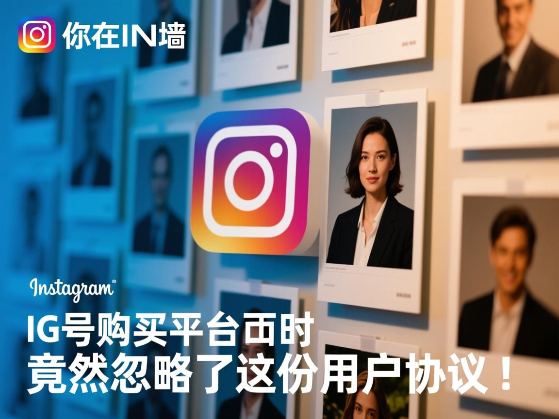 你在INS、照片墙、‎Instagram、IG号购买平台买东西时，竟然忽略了这份用户协议！