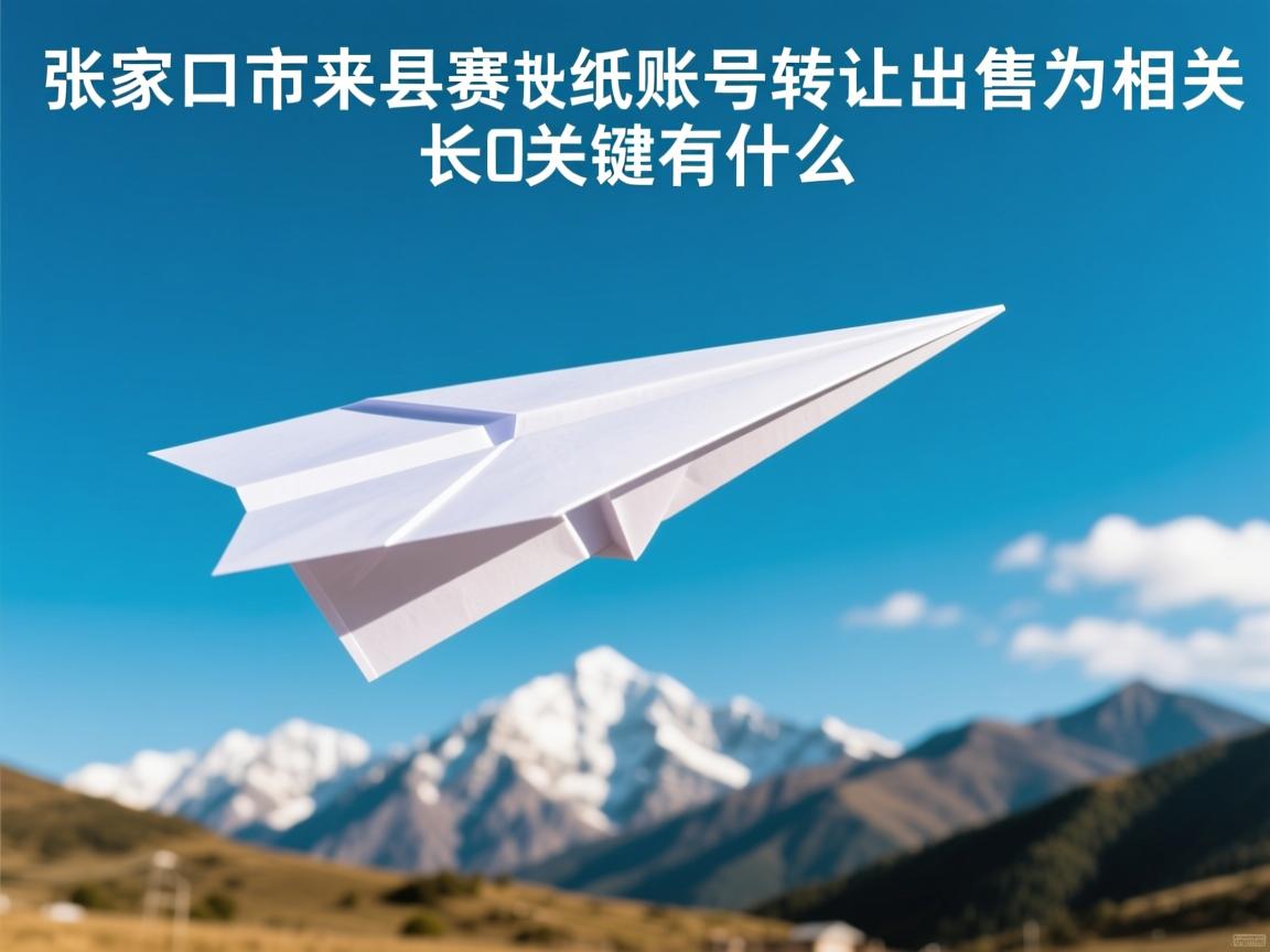张家口市怀来县纸飞机账号转让出售的相关长尾关键词有什么