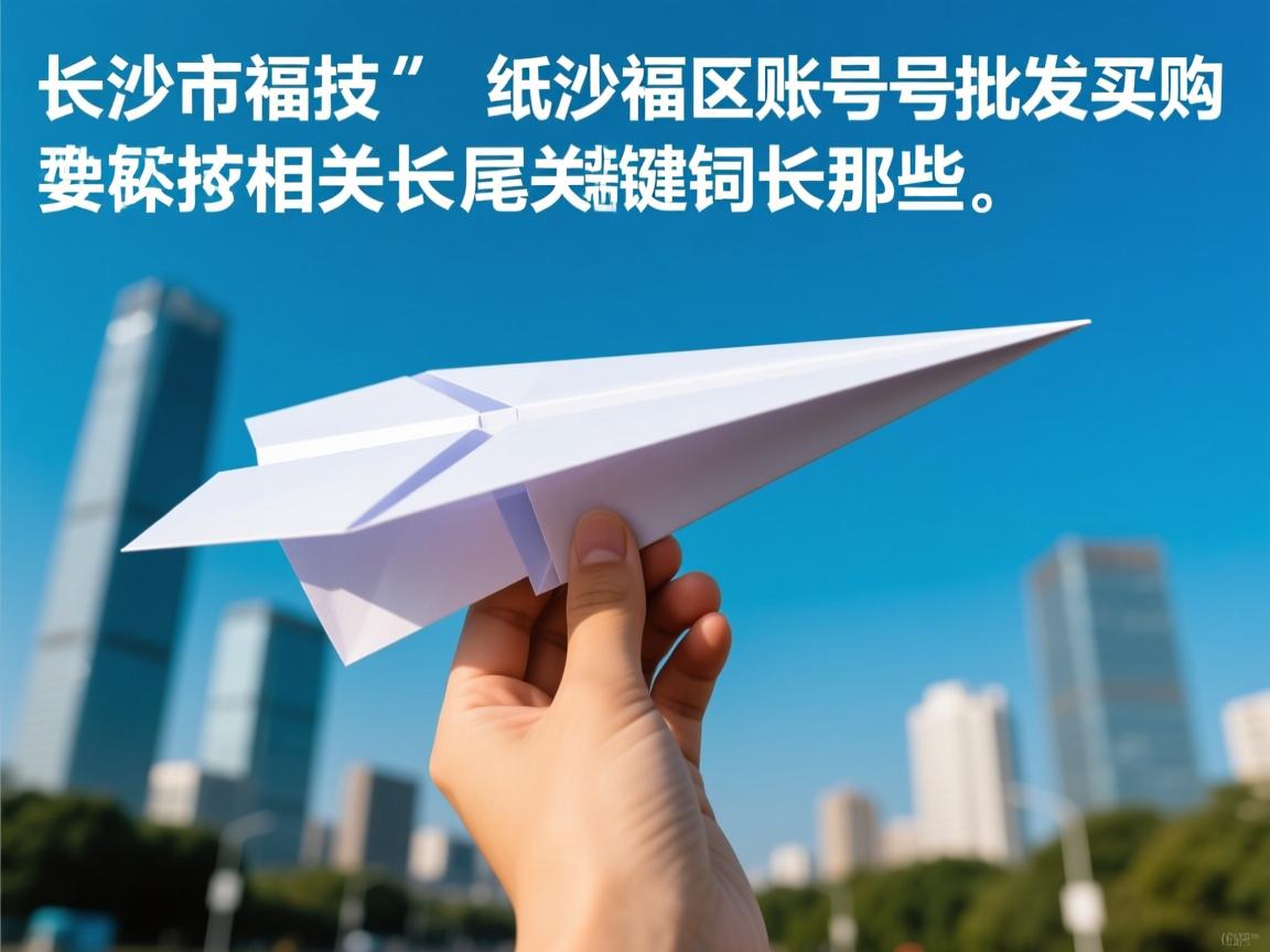长沙市开福区纸飞机账号批发购买的相关长尾关键词是那些