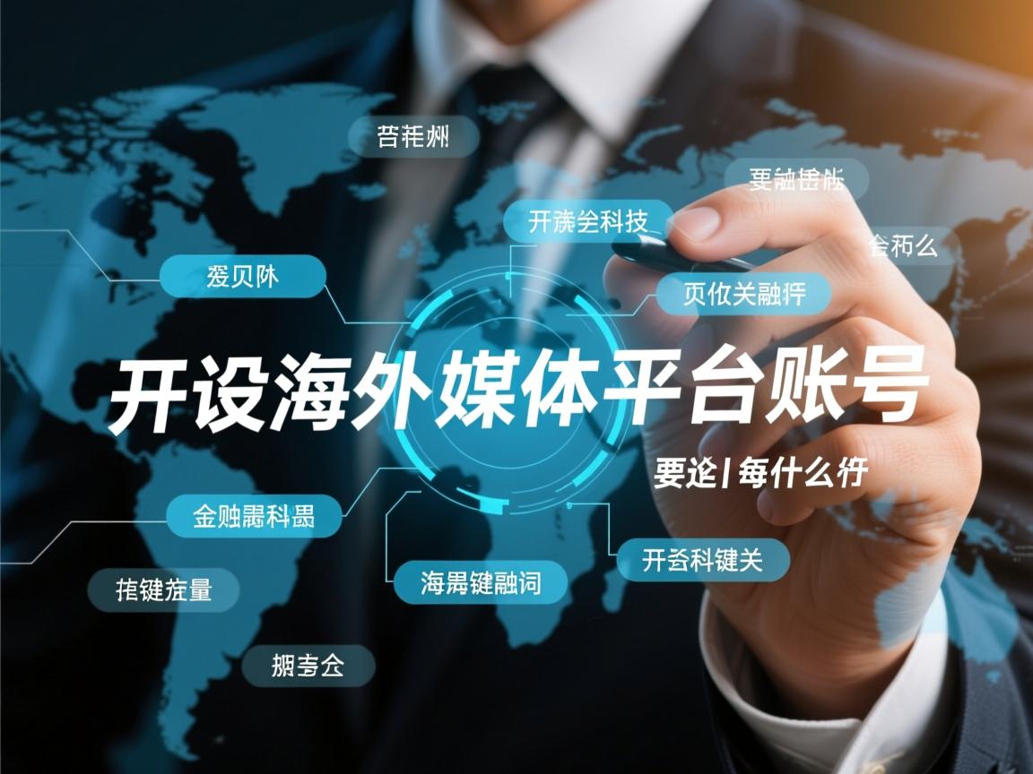 开设海外媒体平台账号的意义的相关长尾关键词有什么