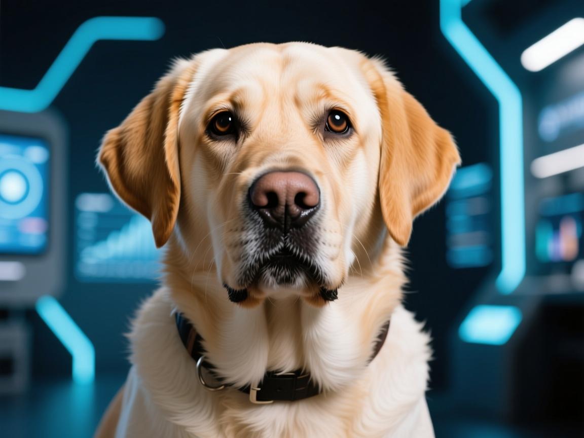 }拉布拉多犬变种85，如何养护这只特别的拉布拉多？网友，这狗真的太圈粉了！