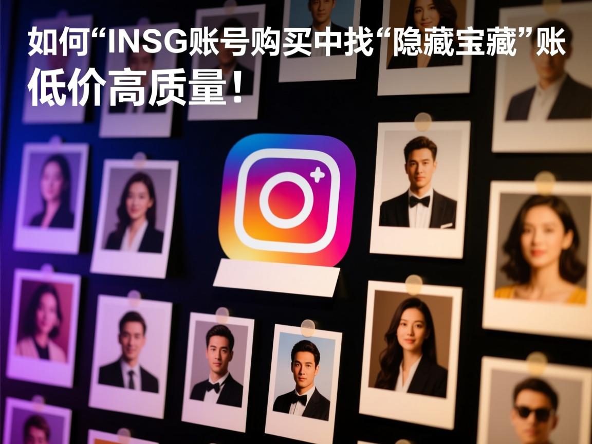 如何在INS、照片墙、‎Instagram、IG账号购买中找到“隐藏宝藏”账号，低价高质量！