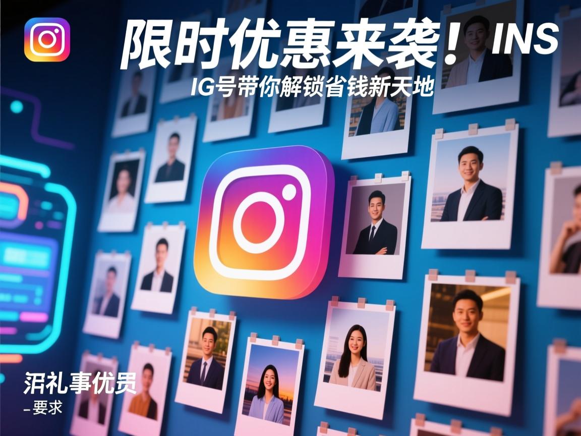 限时优惠来袭！INS、照片墙、‎Instagram、IG号带你解锁省钱新天地