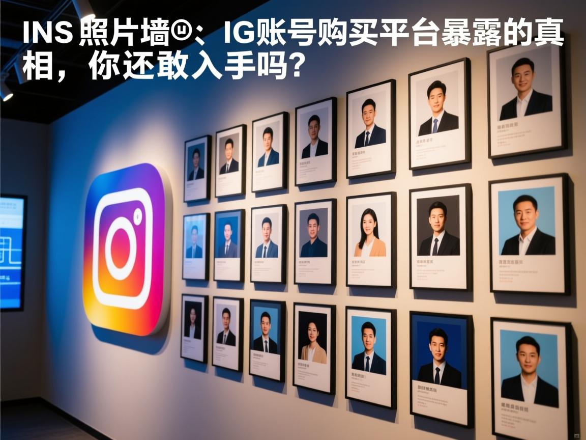 “INS、照片墙、‎Instagram、IG账号购买平台暴露的真相，你还敢入手吗？”