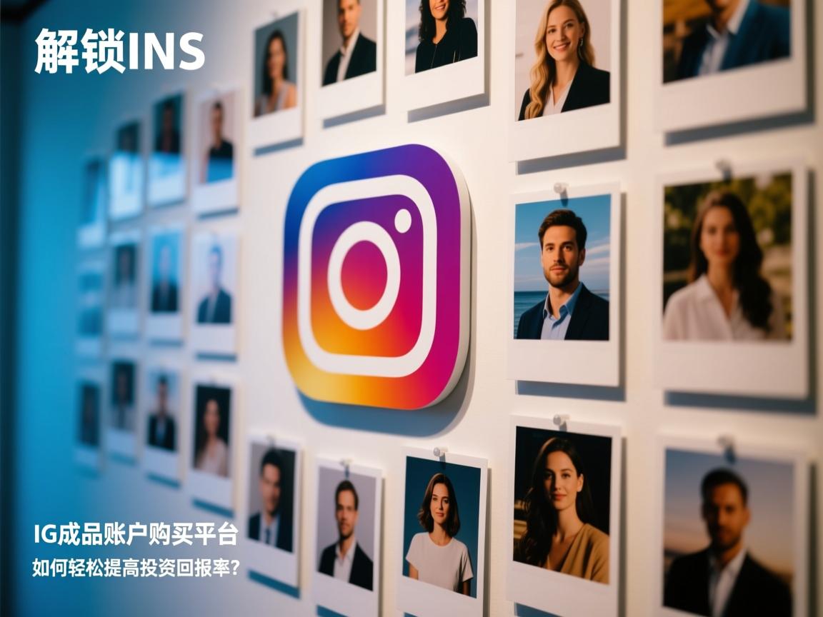 解锁INS、照片墙、‎Instagram、IG成品账户购买平台：如何轻松提高投资回报率？