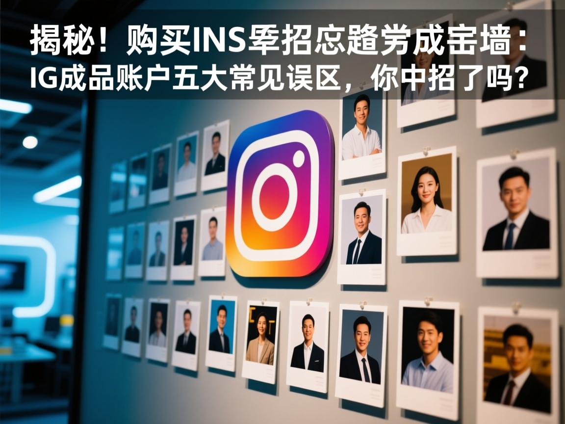 揭秘！购买INS、照片墙、‎Instagram、IG成品账户的五大常见误区，你中招了吗？