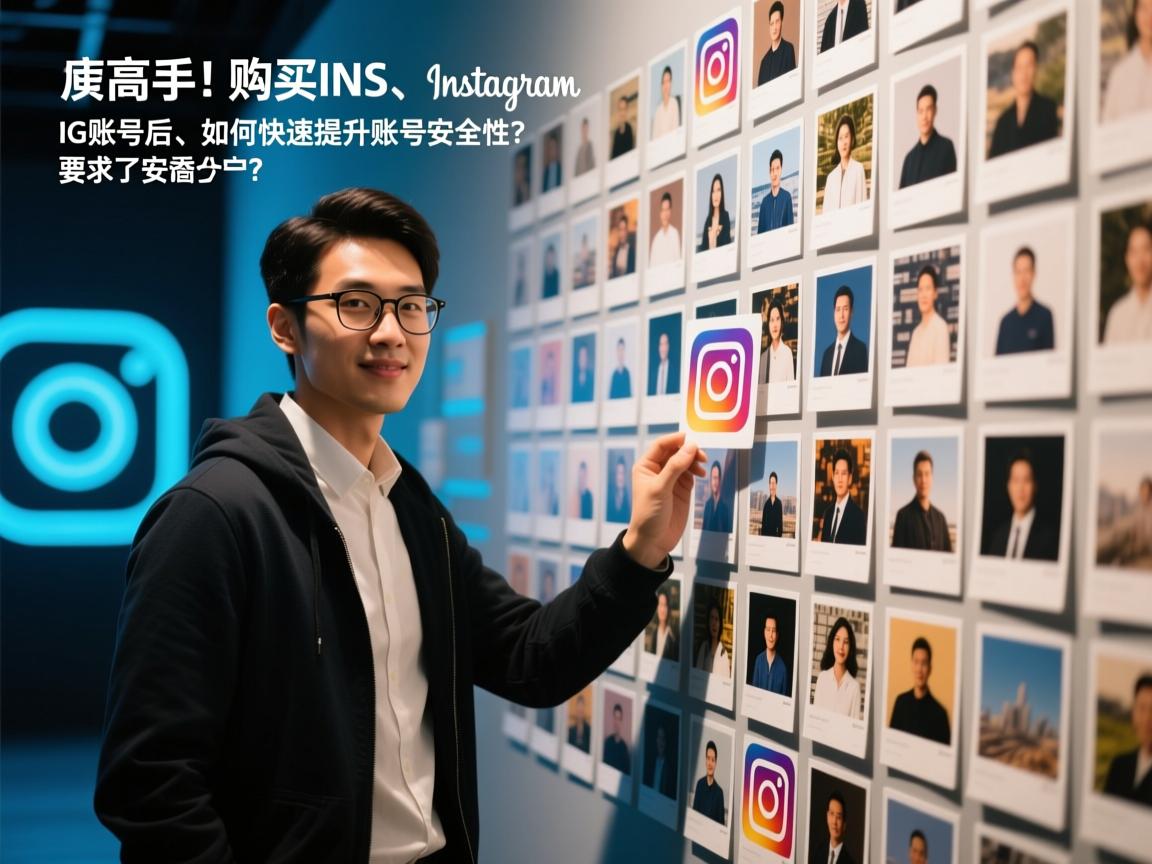 从高手！购买INS、照片墙、‎Instagram、IG账号后，如何快速提升账号安全性？