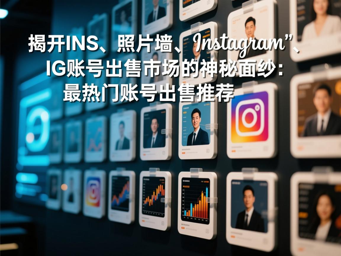 “揭开INS、照片墙、‎Instagram、IG账号出售市场的神秘面纱：最热门账号出售推荐”