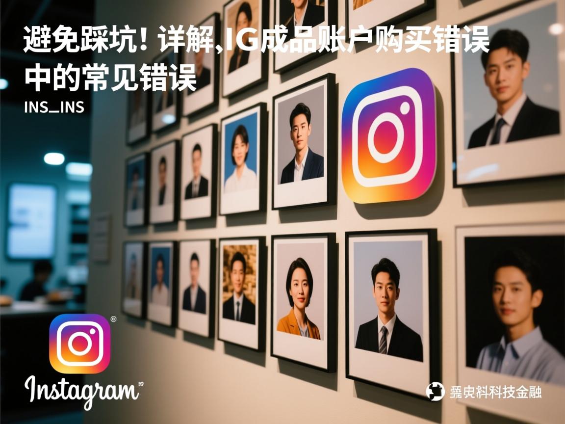 避免踩坑！详解INS、照片墙、‎Instagram、IG成品账户购买流程中的常见错误