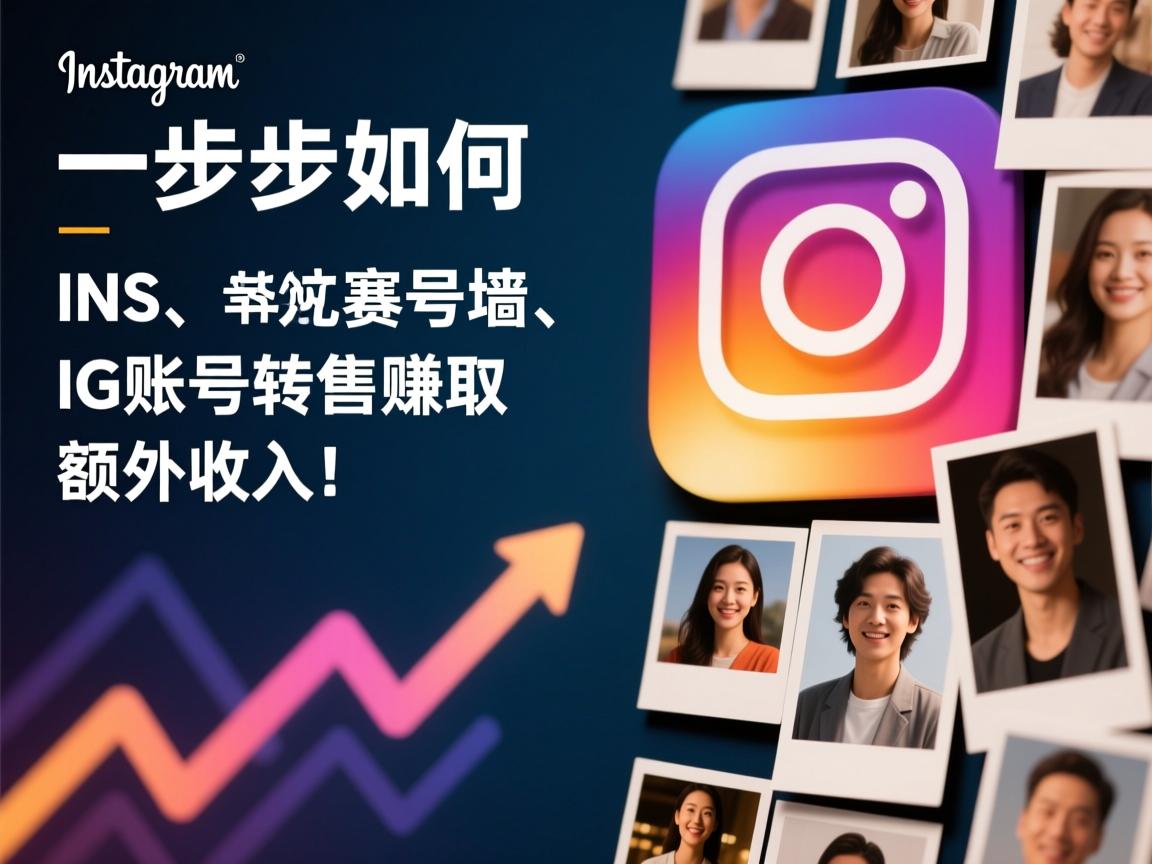 一步步教你如何通过INS、照片墙、‎Instagram、IG账号转售赚取额外收入！