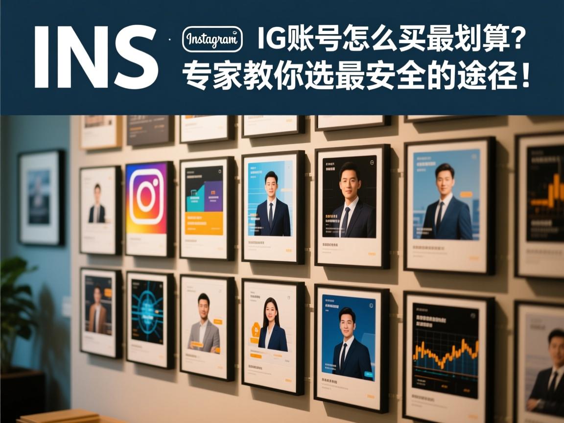 “INS、照片墙、‎Instagram、IG账号怎么买最划算？专家教你选最安全的途径！”