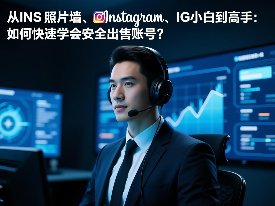 “从INS、照片墙、‎Instagram、IG小白到高手：如何快速学会安全出售账号？”