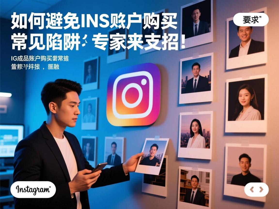 如何避免INS、照片墙、‎Instagram、IG成品账户购买的常见陷阱？专家来支招！