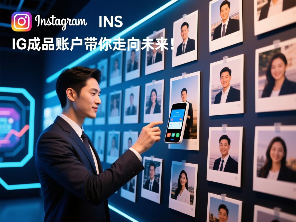 突破传统支付方式，INS、照片墙、‎Instagram、IG成品账户带你走向未来！