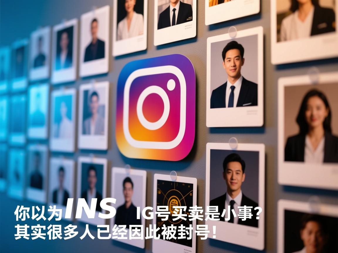 你以为INS、照片墙、‎Instagram、IG号买卖是小事？其实很多人已经因此被封号！