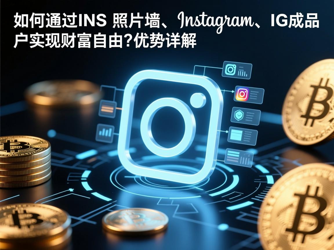 “如何通过INS、照片墙、‎Instagram、IG成品账户实现财富自由？优势详解”