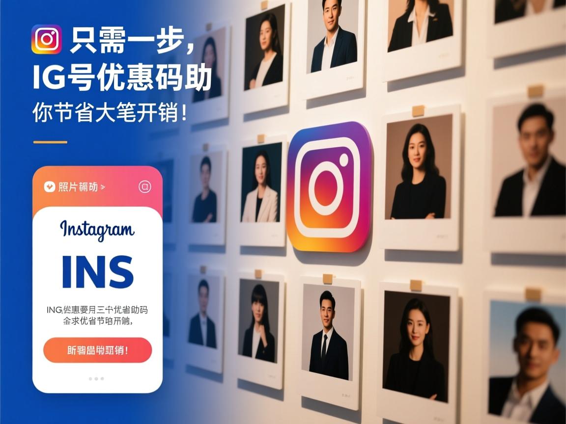 只需一步，INS、照片墙、‎Instagram、IG号优惠码助你节省大笔开销！