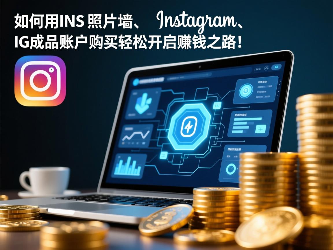 “如何用INS、照片墙、‎Instagram、IG成品账户购买轻松开启赚钱之路！”