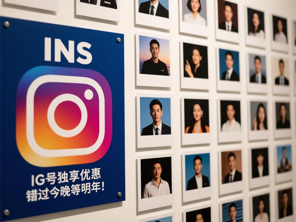 INS、照片墙、‎Instagram、IG号独享优惠，错过今晚等明年！