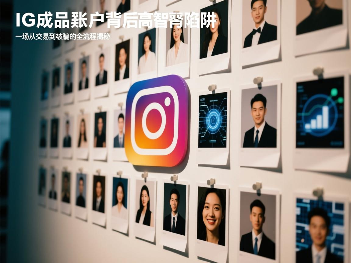INS、照片墙、‎Instagram、IG成品账户背后的“高智商陷阱”：一场从交易到被骗的全流程揭秘