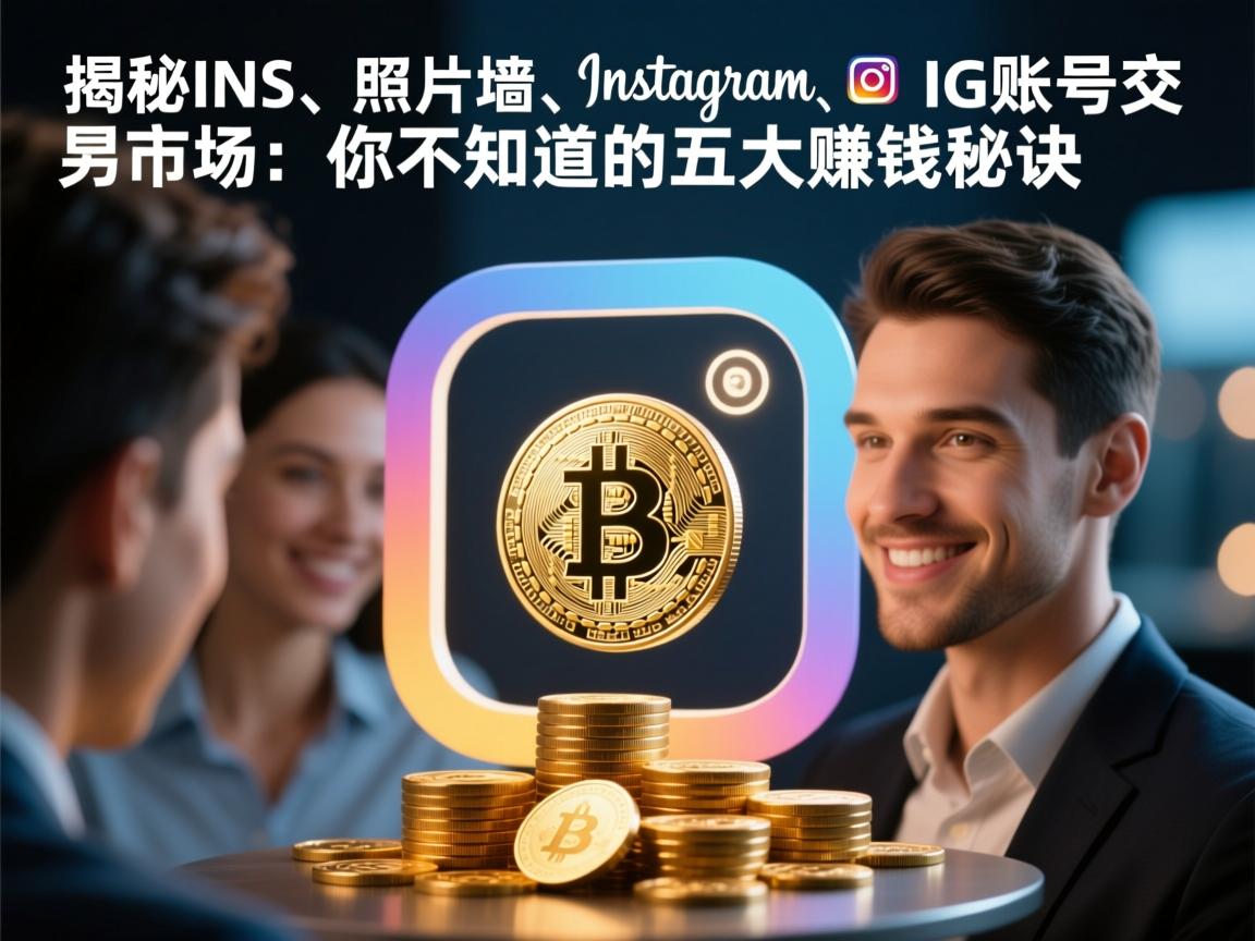 “揭秘INS、照片墙、‎Instagram、IG账号交易市场：你不知道的五大赚钱秘诀”