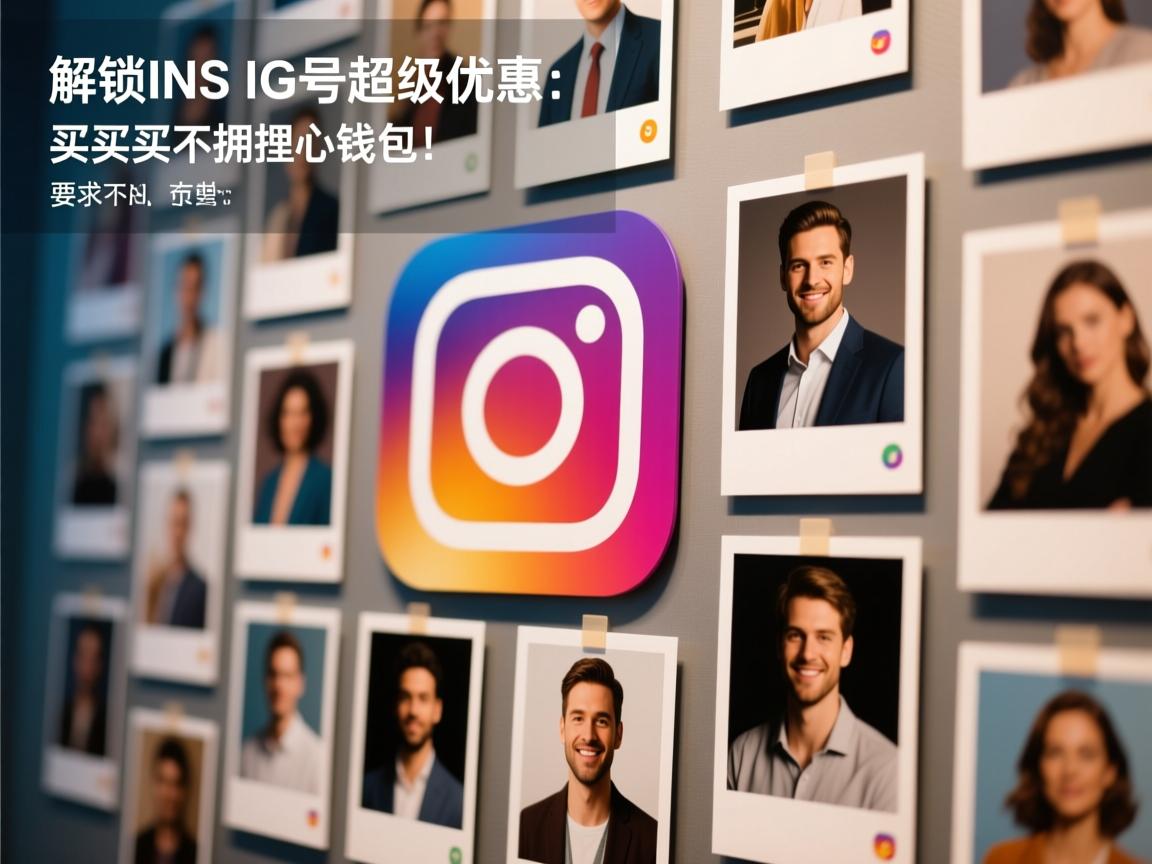 解锁INS、照片墙、‎Instagram、IG号超级优惠：买买买不用担心钱包！