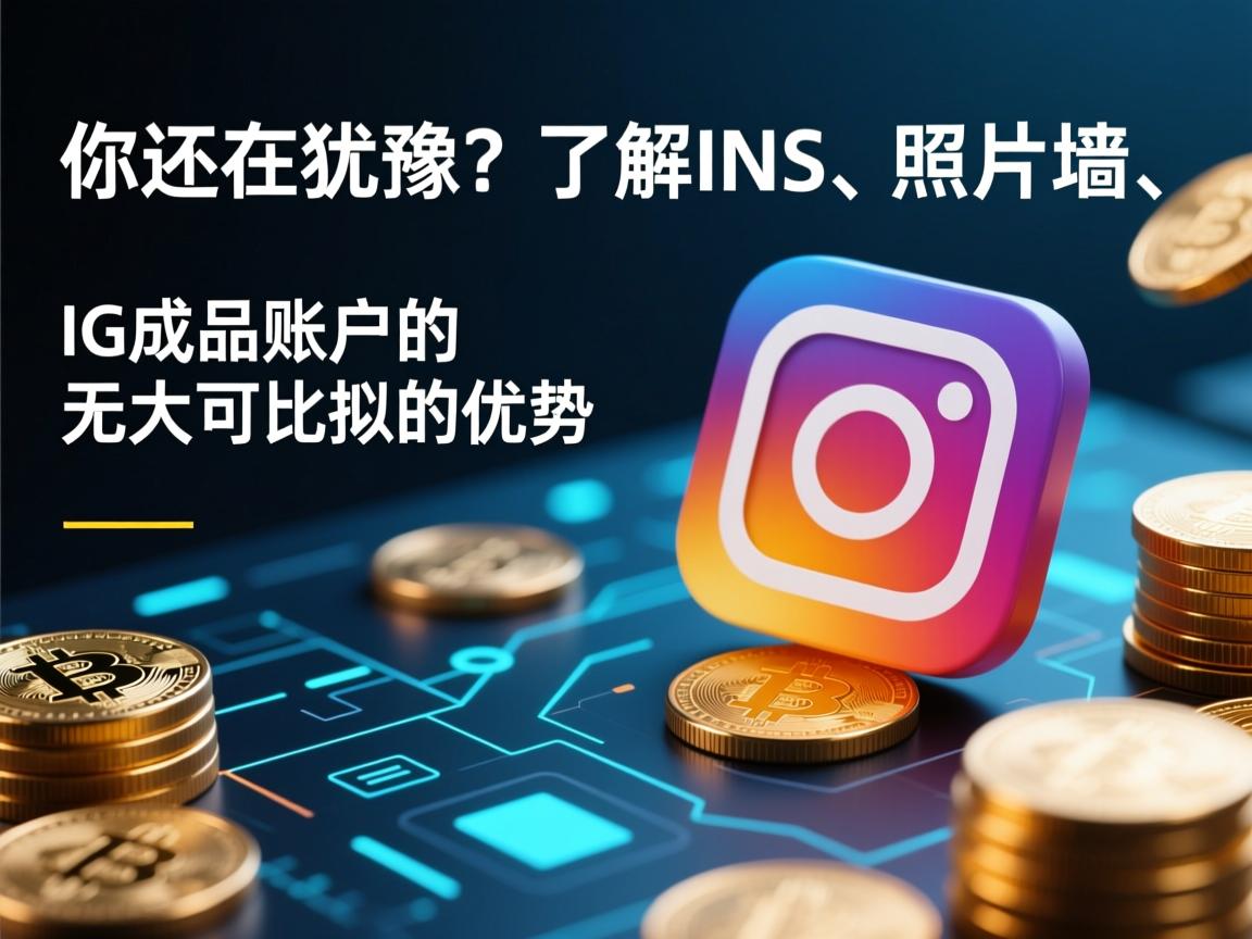 “你还在犹豫？了解INS、照片墙、‎Instagram、IG成品账户的五大无可比拟的优势”