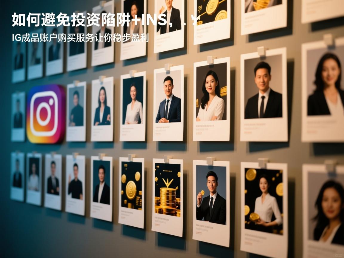 如何避免投资陷阱？INS、照片墙、‎Instagram、IG成品账户购买服务让你稳步盈利