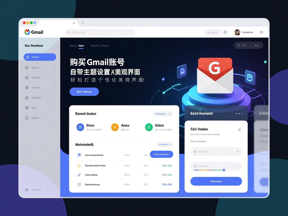 购买Gmail账号：自带主题设置，轻松打造个性化美观界面